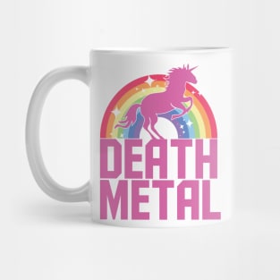 Death Metal Unicorn (Pink) Mug